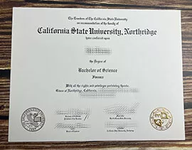 Obtain California State University, Northridge fake diploma online.