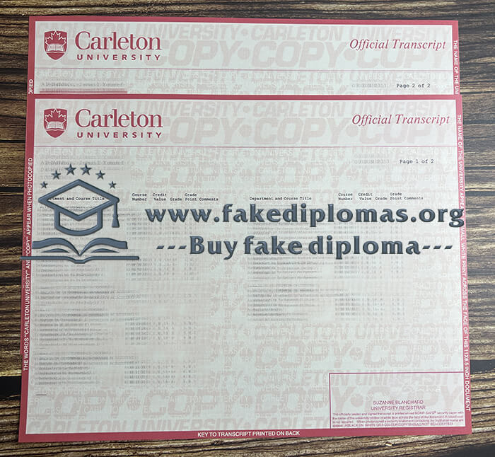 Buy Carleton University fake diploma, Fake Carleton University transcript.