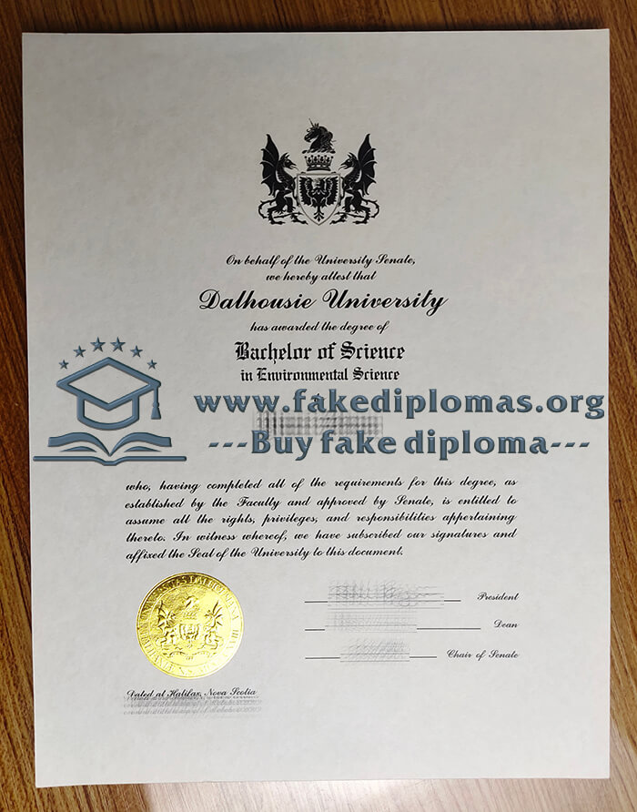 Buy Dalhousie University fake diploma, Fake Dalhousie University degree.