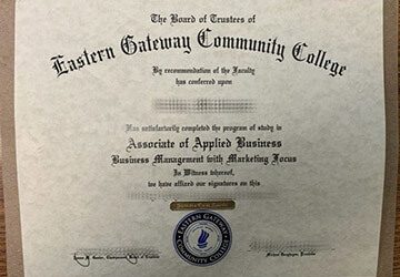 I want to buy Eastern Gateway Community College fake diploma.