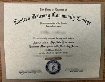 I want to buy Eastern Gateway Community College fake diploma.