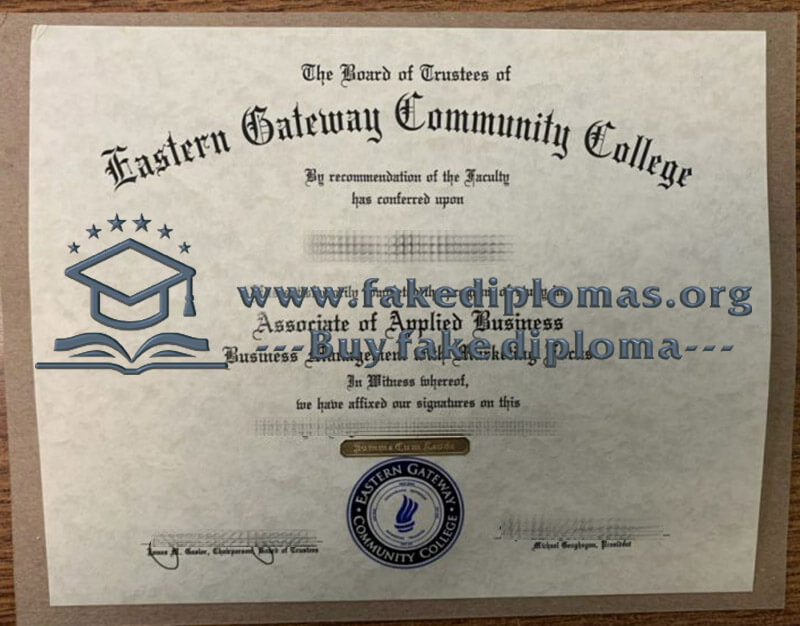 Buy Eastern Gateway Community College fake diploma, Make Eastern Gateway Community College degree.