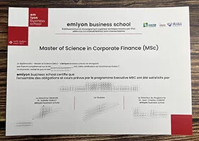 How do i buy Emlyon Business School fake certificate?