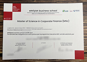 Get Emlyon Business School fake diploma online.