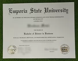 Get Emporia State University fake diploma.