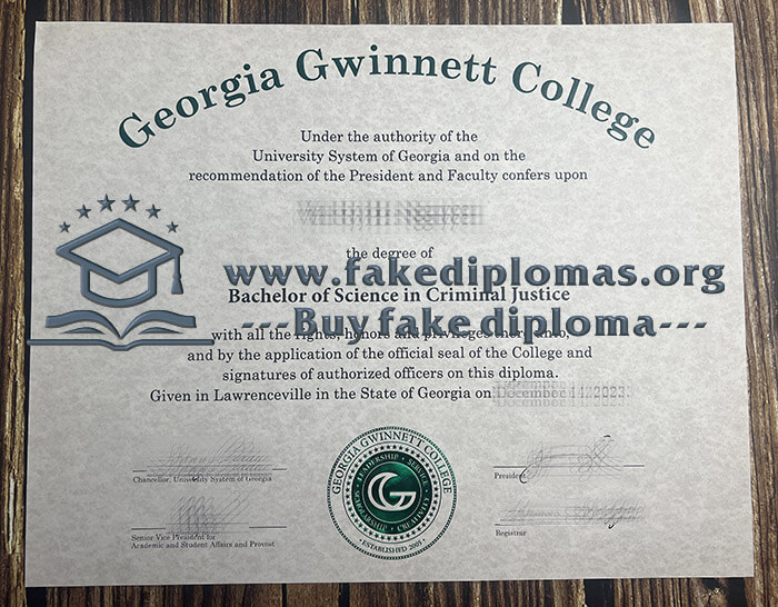 Buy Georgia Gwinnett College fake diploma, Make GGC degree.