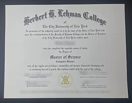 Get Lehman College fake diploma online.