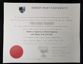 Order your fake Heriot-Watt University certificate.