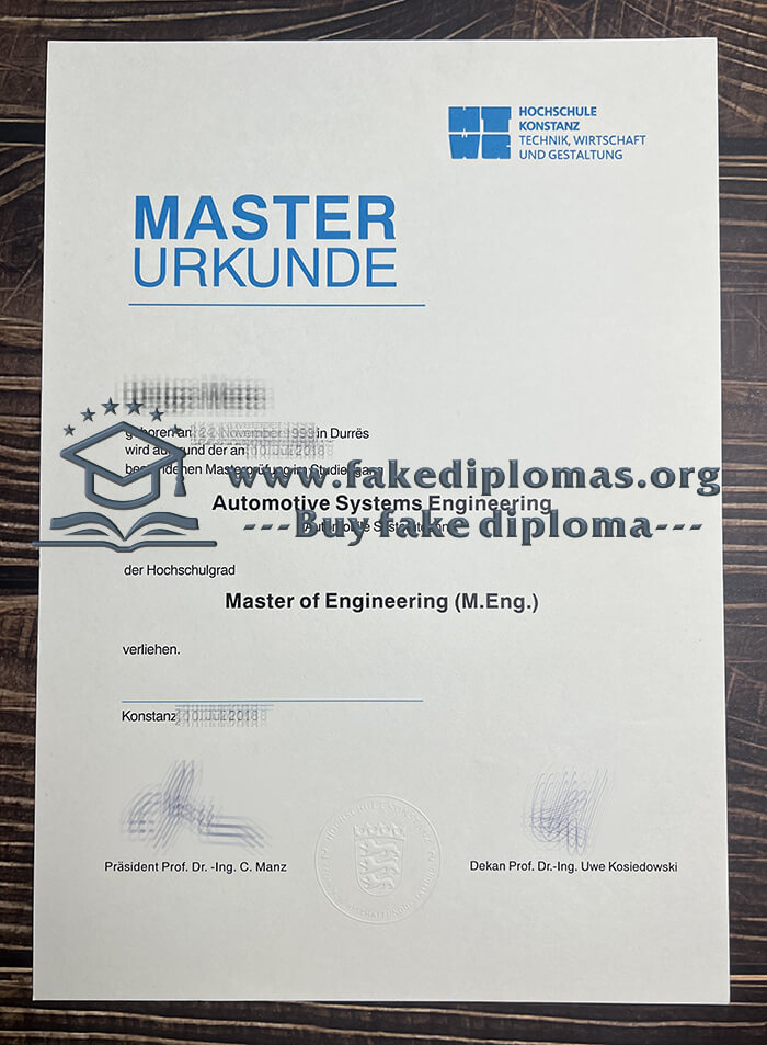 Buy HTWG Konstanz fake diploma, Fake HTWG Konstanz degree.