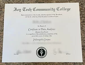 Get Ivy Tech Community College fake diploma online.