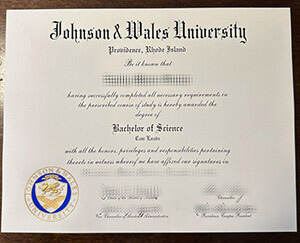 Get Johnson & Wales University fake diploma, Make JWU degree.