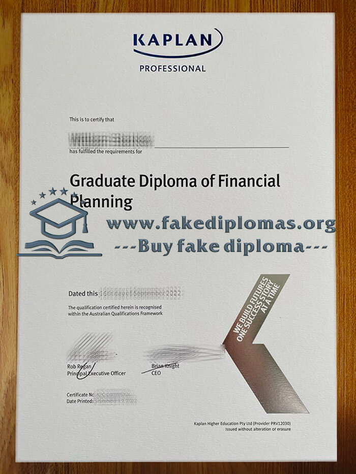 Buy Kaplan Professional fake certificate, Fake Kaplan Professional diploma.