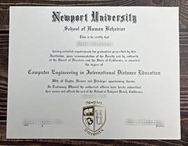 Get Newport University fake diploma online.