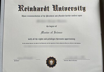 How long to buy Reinhardt University fake diploma?