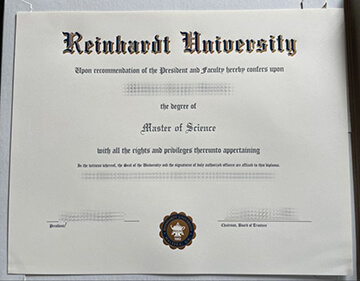 How long to buy Reinhardt University fake diploma?