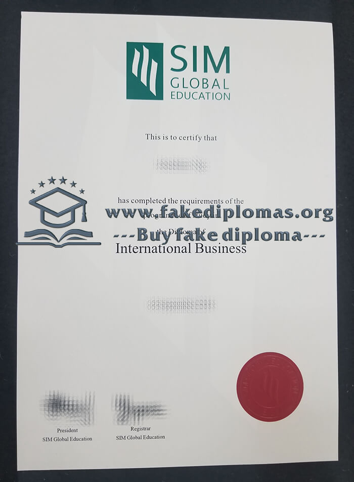 Buy Singapore Institute of Management fake diploma, Fake SIM degree.