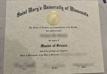 Order your fake Saint Mary’s University of Minnesota diploma.