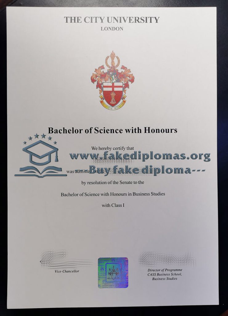 Buy City University London fake diploma, Fake City University London degree.