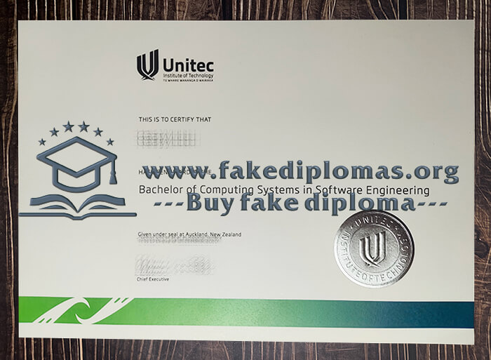 Buy Unitec Institute of Technology fake diploma.