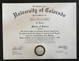 Tips to order a fake University of Colorado degree online.
