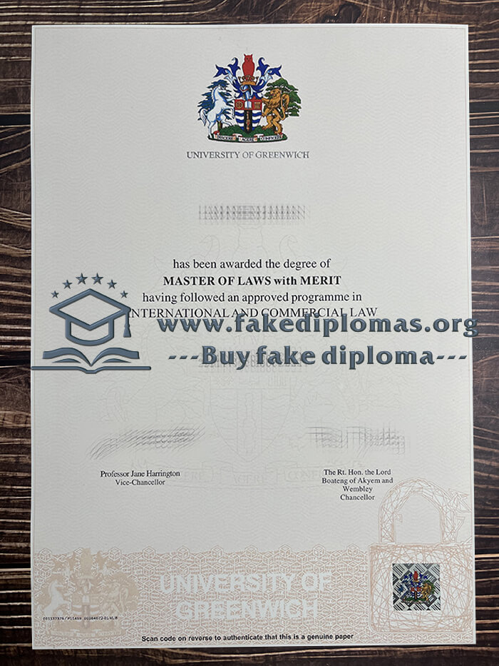 Buy University of Greenwich fake diploma, Fake University of Greenwich degree.