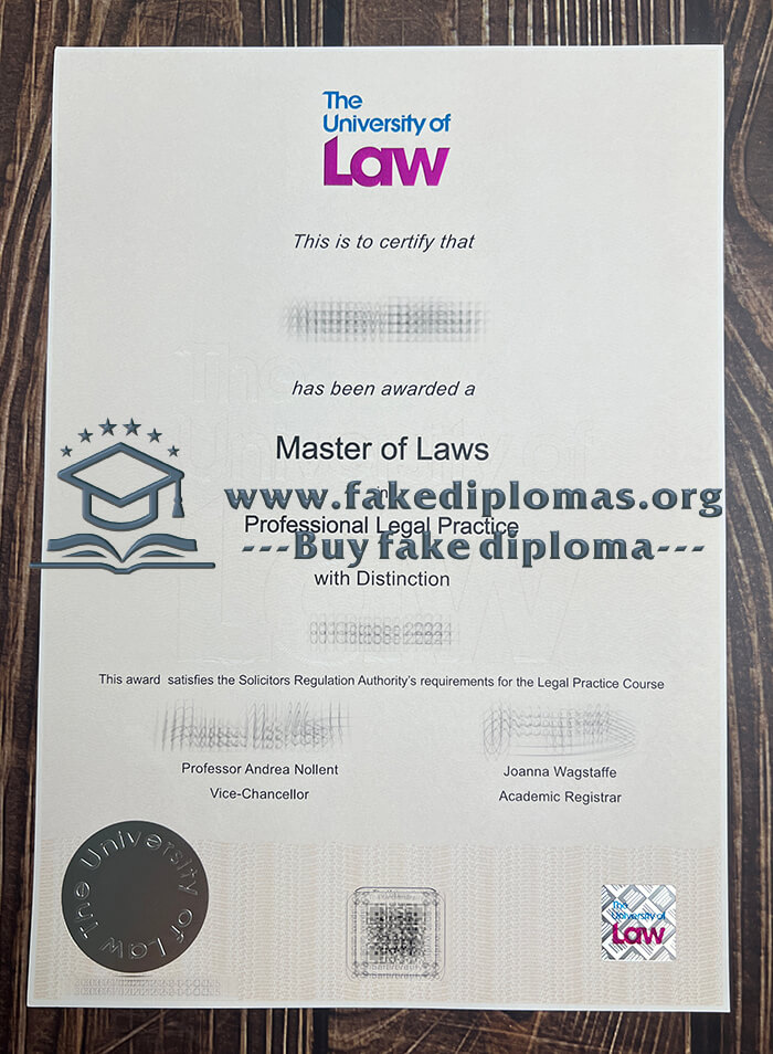 Buy University of Law fake diploma, Fake University of Law degree.