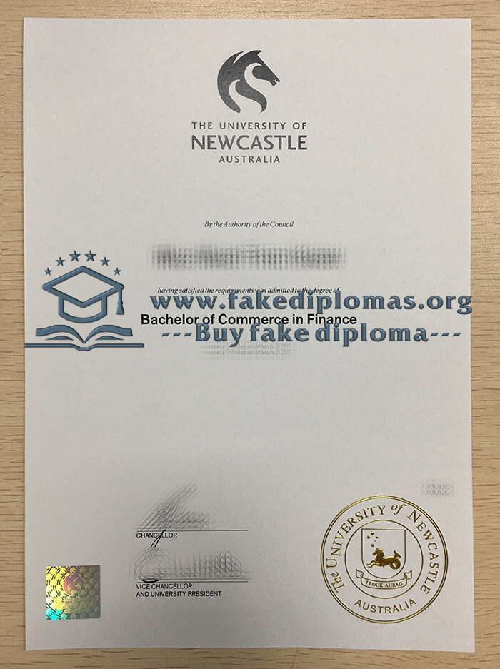 Buy University of Newcastle fake diploma, Fake University of Newcastle degree.