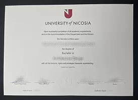 Get University of Nicosia fake diploma online.