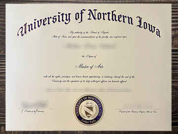 Where to buy University of Northern Iowa fake diploma?