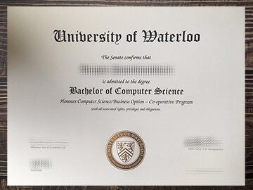 Can i get to buy University of Waterloo fake certificate?