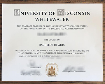 Obtain University of Wisconsin Whitewater fake diploma, Make UWW degree.