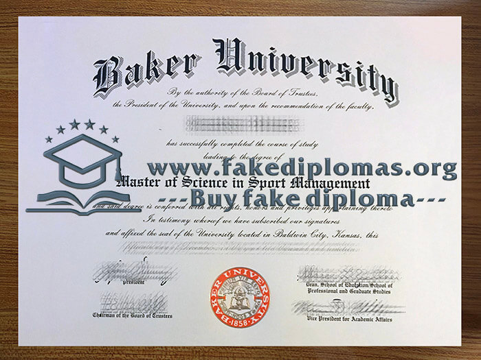 Get Baker University fake diploma, Make Baker University degree.