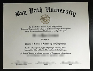 Obtain Bay Path University fake diploma online.