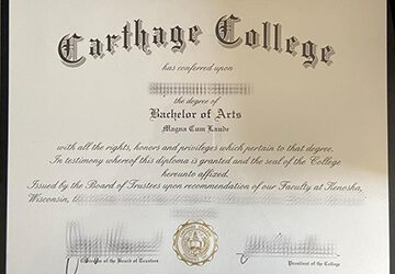 Tips to order a fake Carthage College degree online.