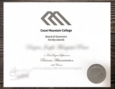 Obtain Coast Mountain College fake diploma online.