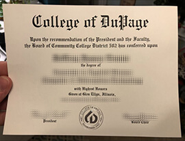 Can i get to buy College of Dupage fake degree?