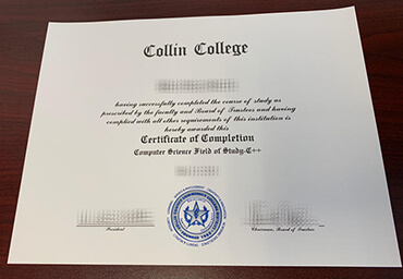 How much to buy Collin College fake degree?