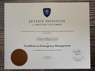 How to get a Justice Institute of British Columbia fake diploma?