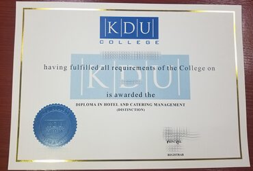 Tips to get a fake KDU College diploma.