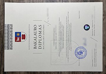 How do i buy Kauno Technologijos Universitetas fake certificate?