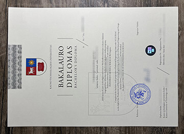 How do i buy Kauno Technologijos Universitetas fake certificate?