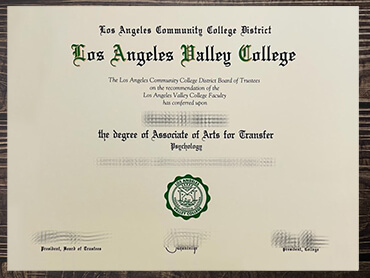 Obtain Los Angeles Valley College fake diploma online.