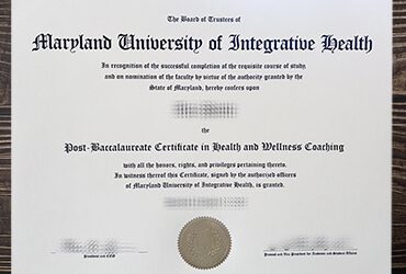 Order Maryland University of Integrative Health fake diploma.