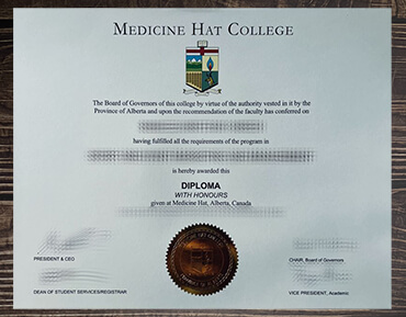 Steps to order Medicine Hat College certificate online.