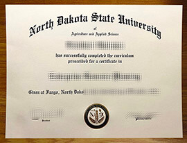 Obtain North Dakota State University fake diploma online.