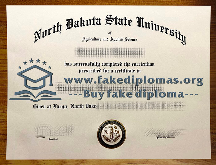 Fake North Dakota State University diploma, Make NDSU degree.