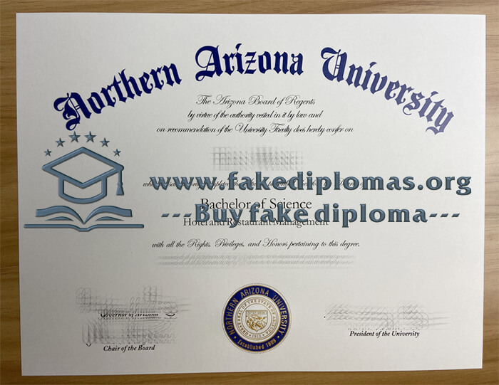 Buy Northern Arizona University fake diploma, Fake NAU degree.