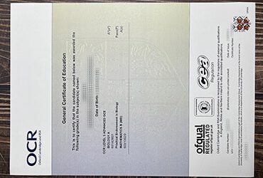 How long to buy Oxford Cambridge and RSA fake certificate?