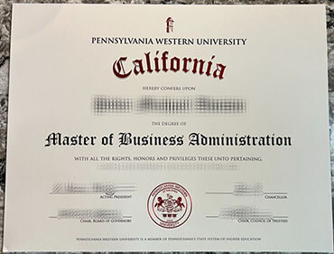 Obtain Pennsylvania Western University fake diploma online.