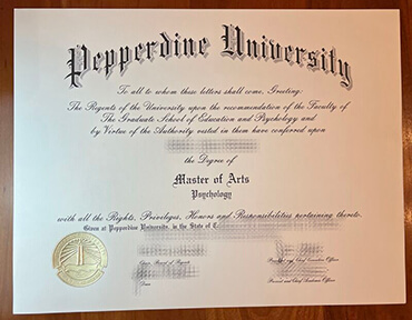 I want to buy Pepperdine University fake diploma.